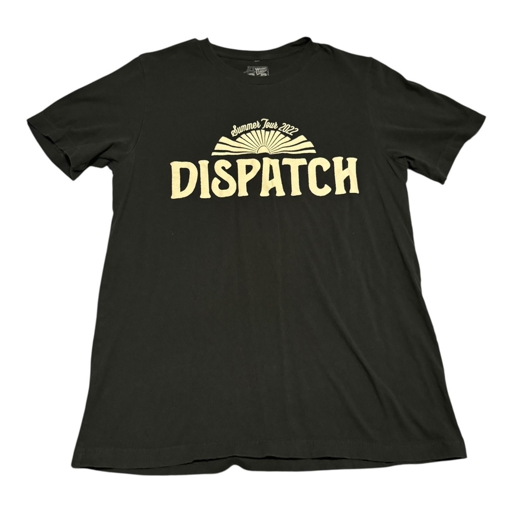 Dispatch 2022 Summer Tour Cotton Green Crewneck Shirt Men's Large